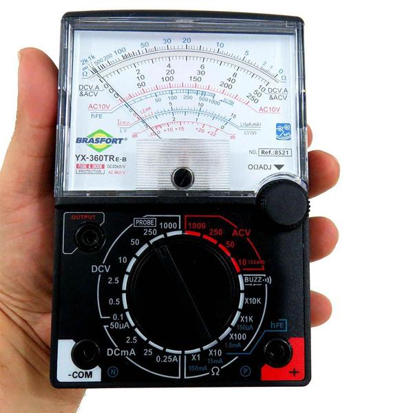 Imagem de Multimetro Analogico +50dB 8521 - Brasfort