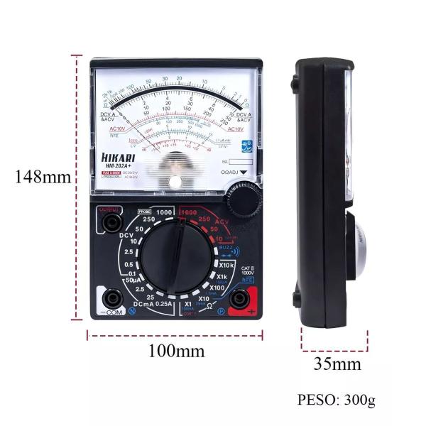 Imagem de Multimetro Analógico Hikari Hm-202a