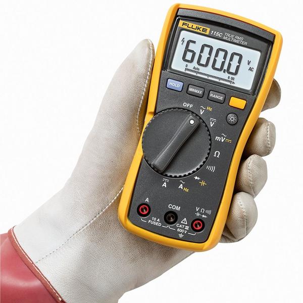 Imagem de Multímetro digital portátil True RMS CAT III 600V - 115 - Fluke - Fluke