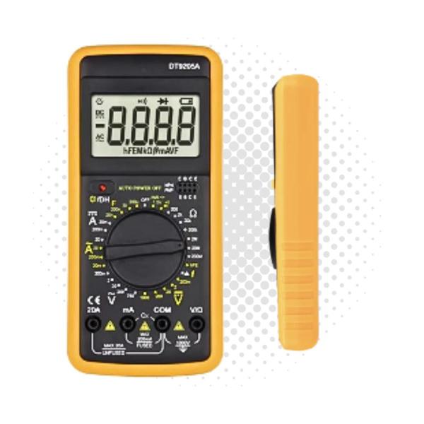 Imagem de Multímetro Digital Profissional para Teste de Capacitores e Corrente