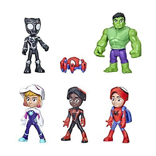 Imagem de Multipack de Figuras de Ação com Máscara Flip Marvel de 10 cm