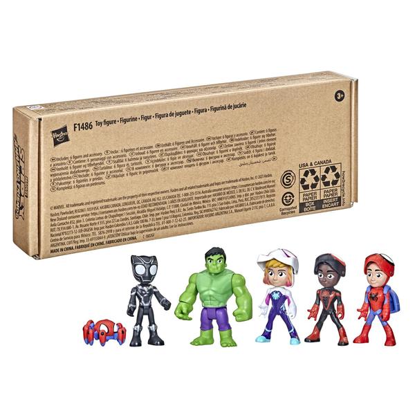 Imagem de Multipack de Figuras de Ação com Máscara Flip Marvel de 10 cm