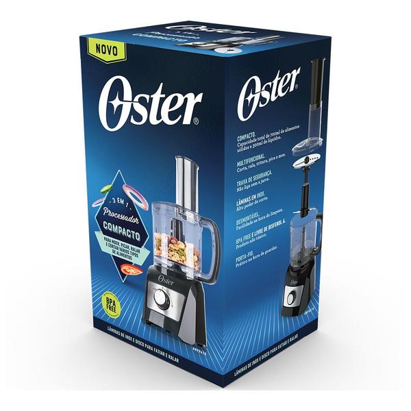 Imagem de Multiprocessador Alimentos Oster Compacto 3 em 1 - 300w OMPR670