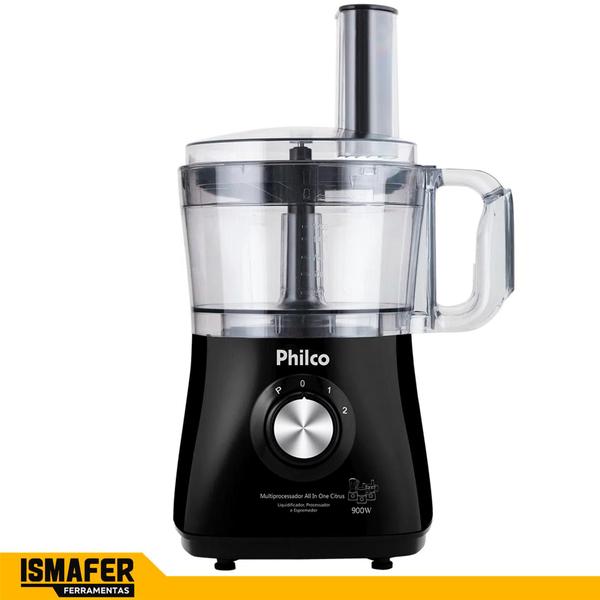 Imagem de Multiprocessador All In One Citrus 800w Preto Philco 127v