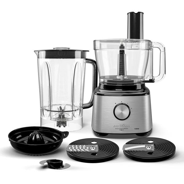Multiprocessador Britânia Multifunções 5 em 1 1300W BMP2000 Multiprocessador Britânia Multifunções 5 em 1 1300W BMP2000