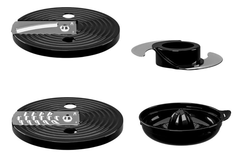 Imagem de Multiprocessador de Alimentos Britânia 1300W Preto 5 em 1 - 110v