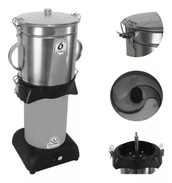 Imagem de Multiprocessador De Alimentos Cutter Industrial Inox 6 Litros 600w Potencia