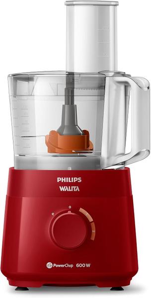 Imagem de Multiprocessador Philips Walita Ri7300/43 Powerchop 600 1,5l 600w Vermelho 110v