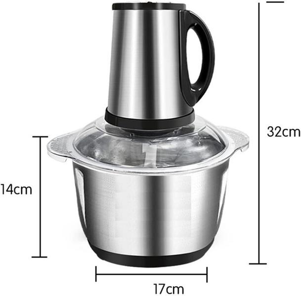 Imagem de Multiprocessador Triturador De Alimentos Carne Elétrico 5l