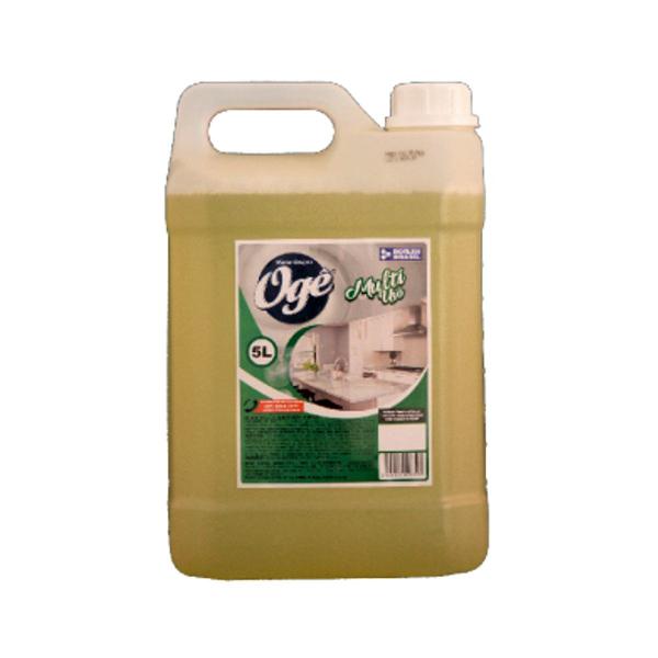 Multiuso OGÊ Limpador Concentrado Limpa Piso Porcelanato 5L - Borlen Imagem de Multiuso OGÊ Limpador Concentrado Limpa Piso Porcelanato 5L