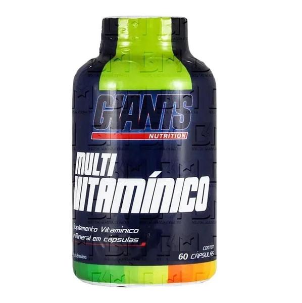 Imagem de Multivitamínico 60Caps Vitaminas Imunidade Giants Nutrition