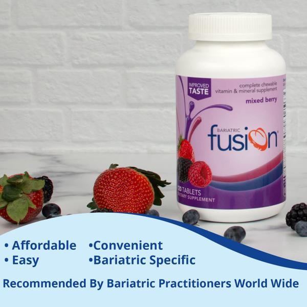 Imagem de Multivitamínico Bariatric Fusion Mastigável Mixed Berry 120,