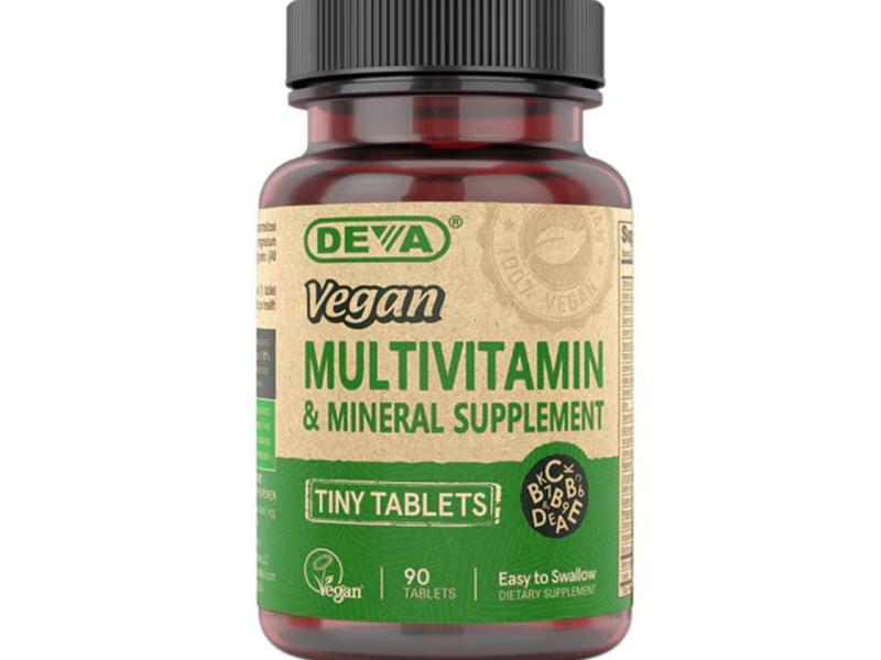 Imagem de Multivitaminico DEVA Vegetariano Completo 90 Mini Caps Importado