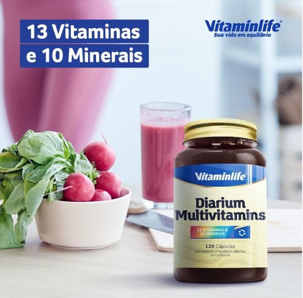 Imagem de Multivitamínico Diarium Multivitamins (13 vitaminas & 10 minerais) com 60 cápsulas-Vitaminlife