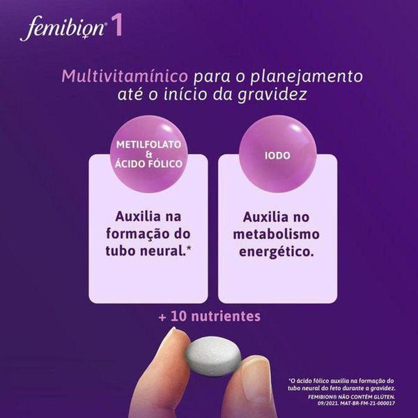 Imagem de Multivitamínico Femibion 1 Planejamento de Início da Gravidez 28 cpr - Procter