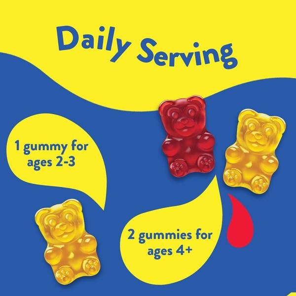 Imagem de Multivitamínico Gummy Lil Critters Gummy Vites 190 unidades para crianças