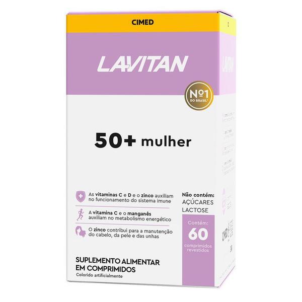 Imagem de Multivitamínico Lavitan Sênior 50+ Mulher com 60 comprimidos