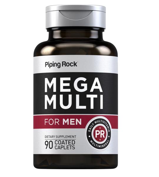 Imagem de Multivitamínico Mega Multi 90 tabletes PipingRock (importado)