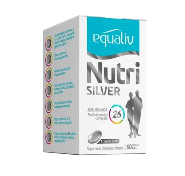 Imagem de Multivitaminico Nutri Silver 26 com  60 Capsulas Equaliv