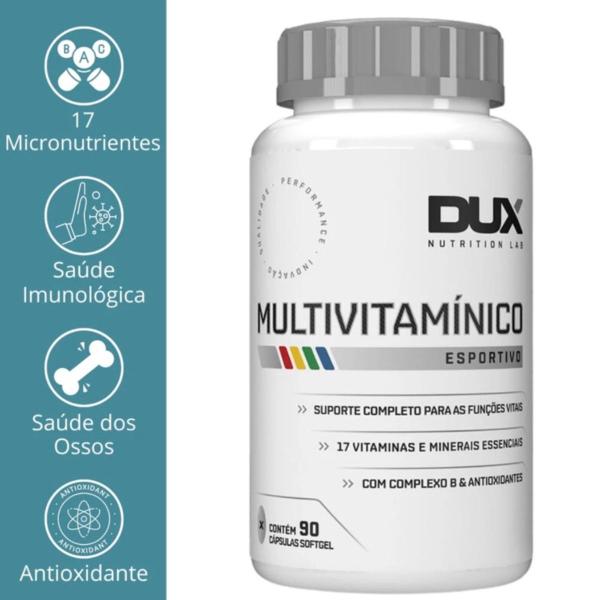 Imagem de Multivitamínico - Pote 90 Cápsulas - Dux Nutrition