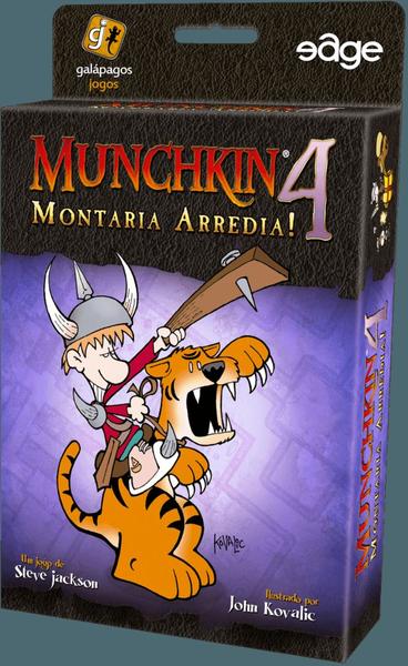 Imagem de Munchkin 4 - Montaria Arredia! - Expansão - Em Português!