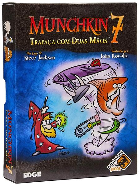 Imagem de Munchkin 7 - Trapaça com duas Mãos - Expansão - Galápagos