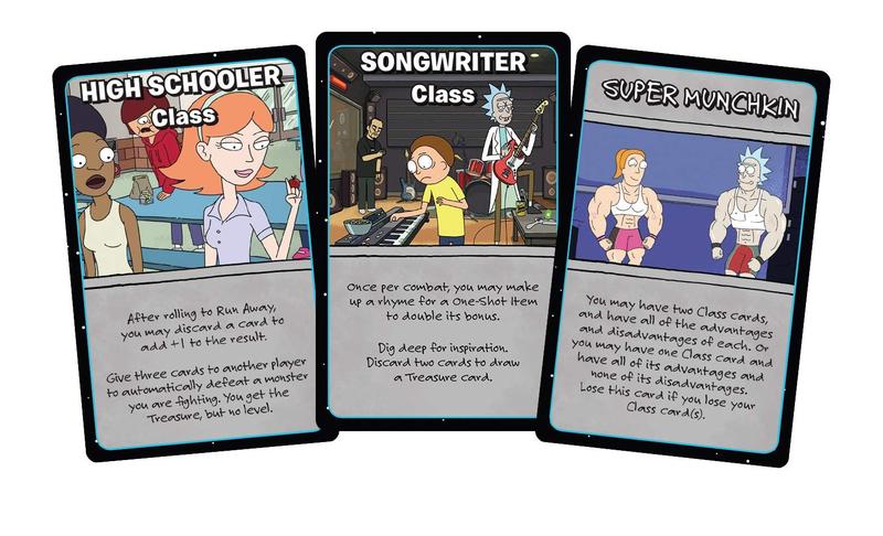 Imagem de Munchkin: Rick and Morty Card Game  Rick and Morty Adult Swim Munchkin Board Game   de mercadorias de Rick e Morty oficialmente licenciados Jogo de Munchkin dos Jogos de Steve Jackson