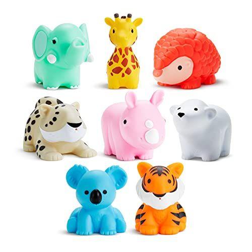 Imagem de Munchkin Wild Animal Bath Toy Squirts, 8 Pack