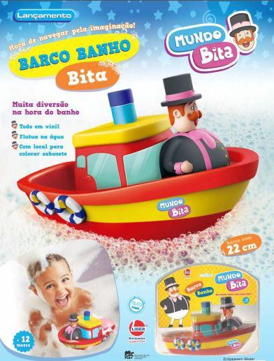 Imagem de Mundo Bita Barco Para Hora Do Banho e Brinquedo Para Piscina