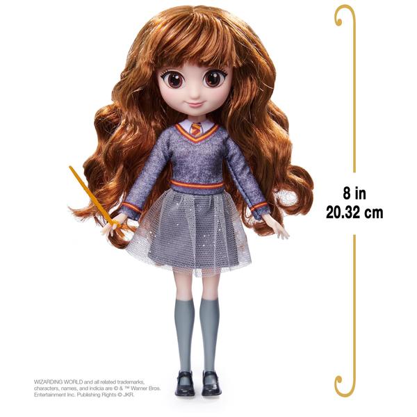 Imagem de Mundo Mágico Harry Potter, Boneca Hermione Granger de 8 polegadas, Brinquedos Infantis para Maiores de 5 anos