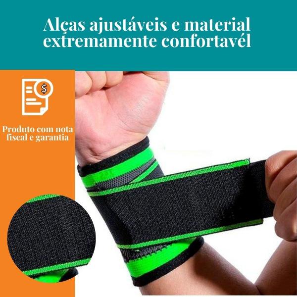 Imagem de Munhequeira Ajustável Elástica Neoprene Tendinite Pulso - GB57231