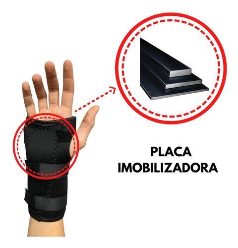 Imagem de Munhequeira Pulso Tendinite Órtese Ajustável Neoprene Punho