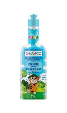 Imagem de Muriel kit graacc kids azul 300ml - com creme de pentear