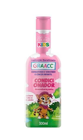 Imagem de Muriel kit graacc kids rosa 300ml - com creme de pentear