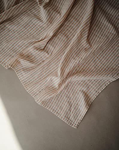 Imagem de mushie Muslin Baby Swaddle Cobertor  Algodão 100% Orgânico (Faixa Natural)