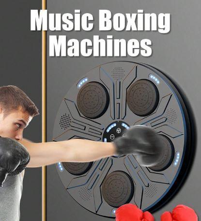 Imagem de Music Boxing Treino Boxe  Soco Cardio  LED e Toca Música Auto Falantes