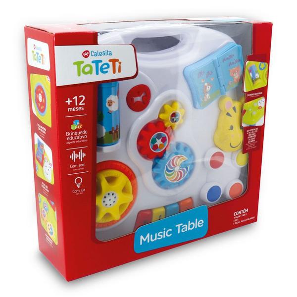 Imagem de Music Table Mesinha Educativa Luz e Som Atividade Tateti