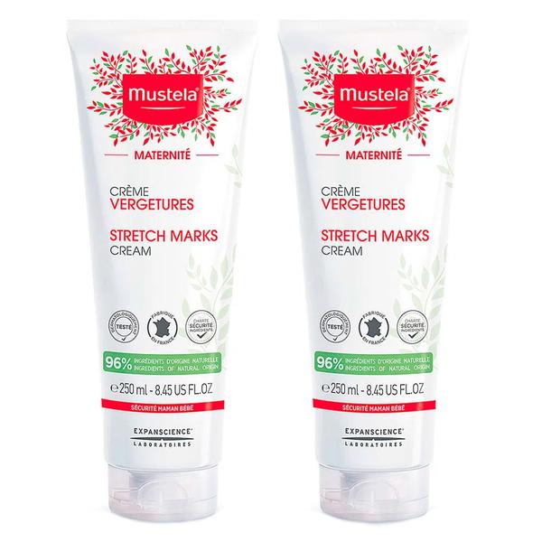 Mustela Maternité Kit com 2 Unidades Creme para Estrias 250ml Mustela Maternité Kit com 2 Unidades Creme para Estrias 250ml