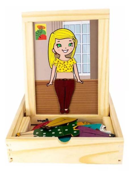 Imagem de Mutti Glamour Troca De Roupa - Brinquedo Educativo Magnético