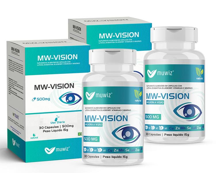 Imagem de Mw-Vision Luteína E Zeaxantina 500Mg 30 Cápsulas Muwiz