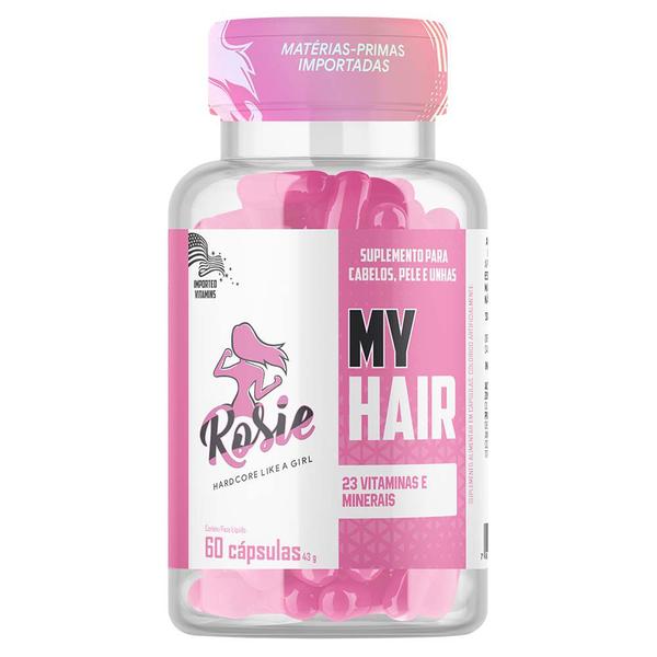 Imagem de My Hair Rosie Vitamina Para Cabelo, Fios Mais Fortes 30 Dias