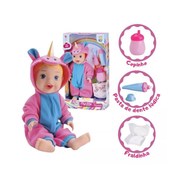 Imagem de My Little Collection Bebe Unicornio Divertoys 8034