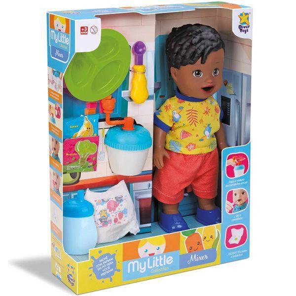 MY Little Collection Mixer BOY Negro Divertoys 8162 Imagem de MY Little Collection Mixer BOY Negro Divertoys 8162