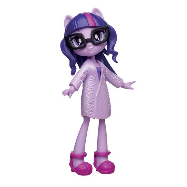 Imagem de My Little Pony Equestria Girls Fashion Squad Twilight Sparkle e DJ Pon-3 Mini Doll Set Toy com Mais de 40 Acessórios de Moda