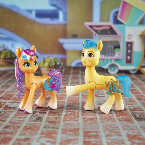 Imagem de My Little Pony Toys: Make Your Mark Meet The Mane 5 Collection Set, com 5 Figuras de Pônei, Presentes para Crianças, Brinquedos para Meninas e Meninos de 3 Anos e Up (Exclusivo da Amazon)