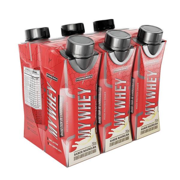 Imagem de My Whey Rtd 250Ml 6Unid. - Integralmedica - Baunilha