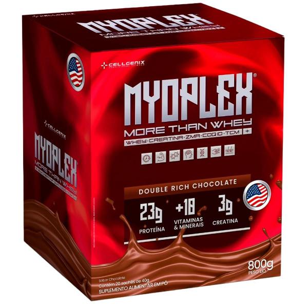 Imagem de Myoplex Protein 20 sachês de 40g (800g) Myoplex