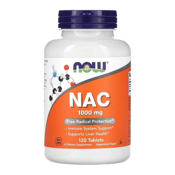 Imagem de N-A-C 1000mg - 120 TABLETES - Now Foods