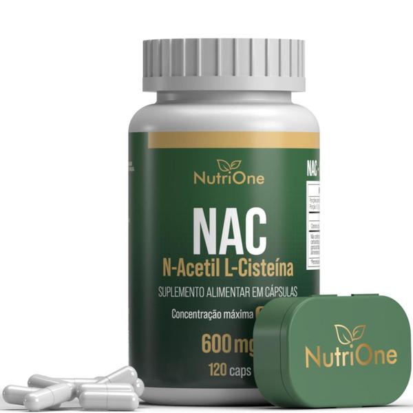 Imagem de NAC 600mg 120 Cápsulas - Nutrione