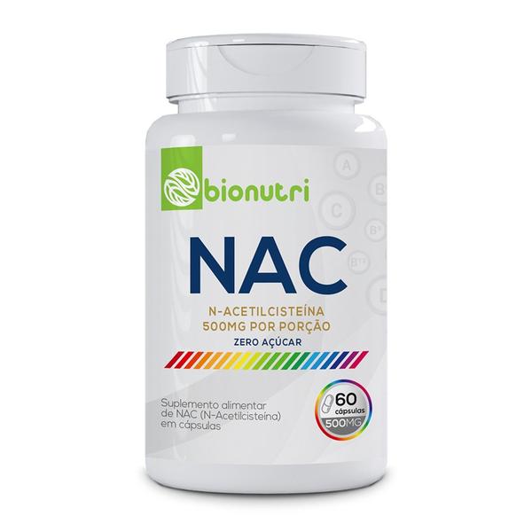 Imagem de NAC 600MG 60caps Bionutri Original